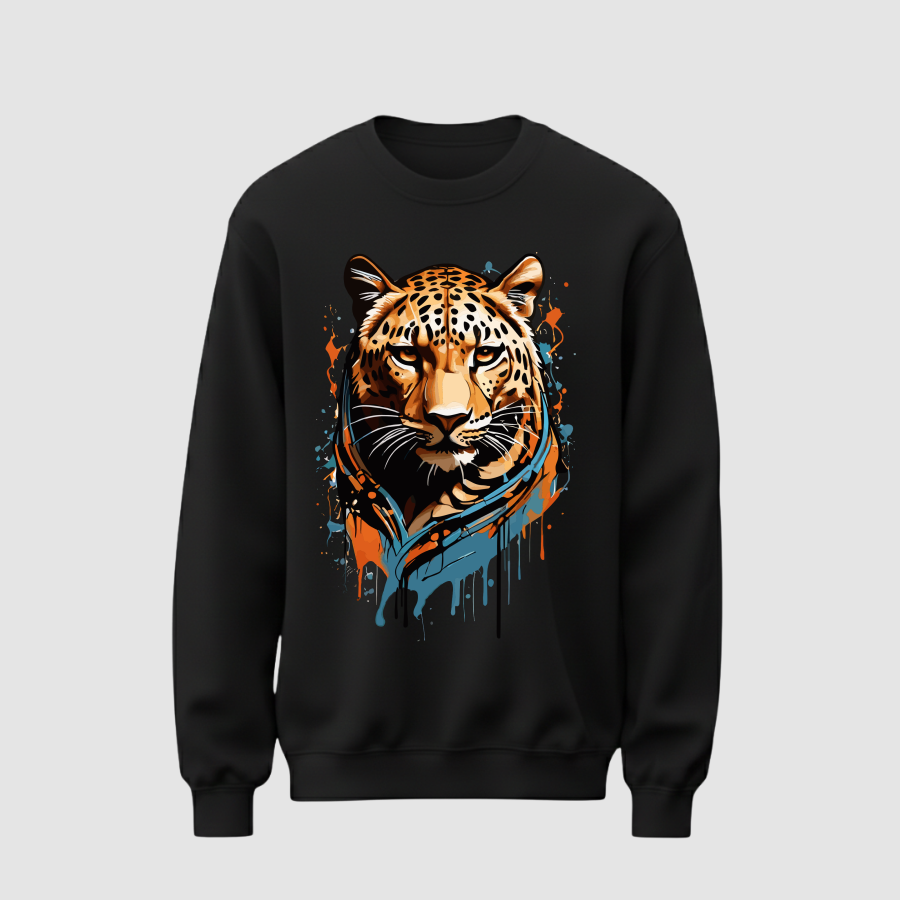 Sweatshirt Basic Erkek Siyah